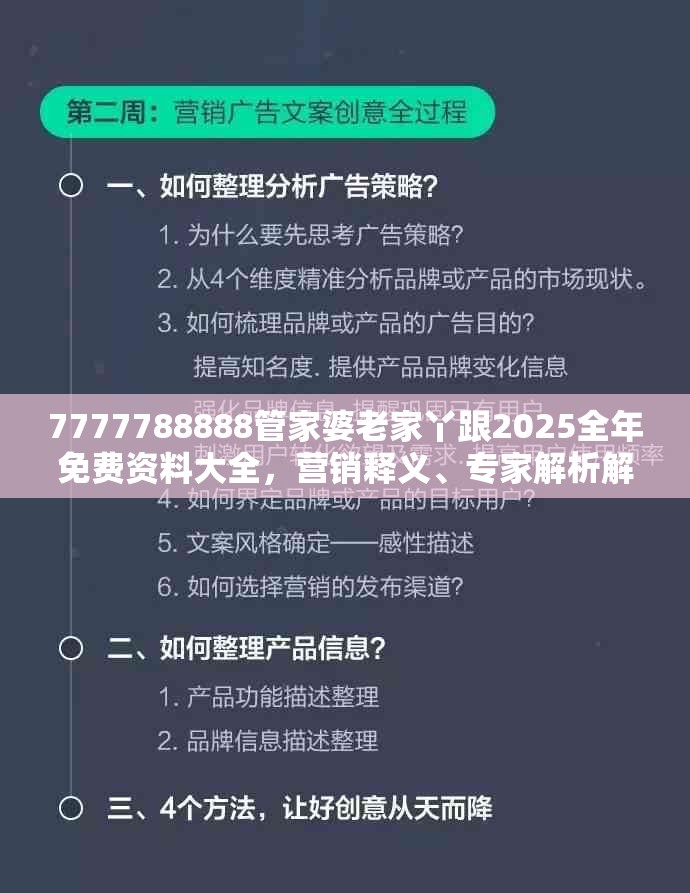 7777788888管家婆老家丫跟2025全年免費(fèi)資料大全，營(yíng)銷釋義、專家解析解釋與落實(shí),小心言過(guò)其實(shí)推廣