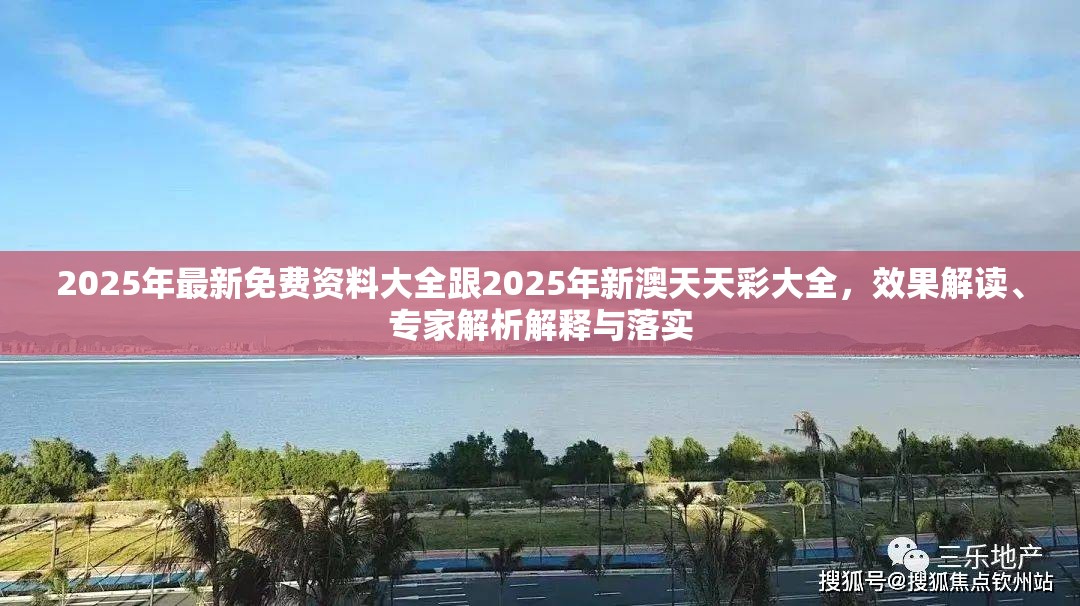2025年最新免費資料大全跟2025年新澳天天彩大全，效果解讀、專家解析解釋與落實