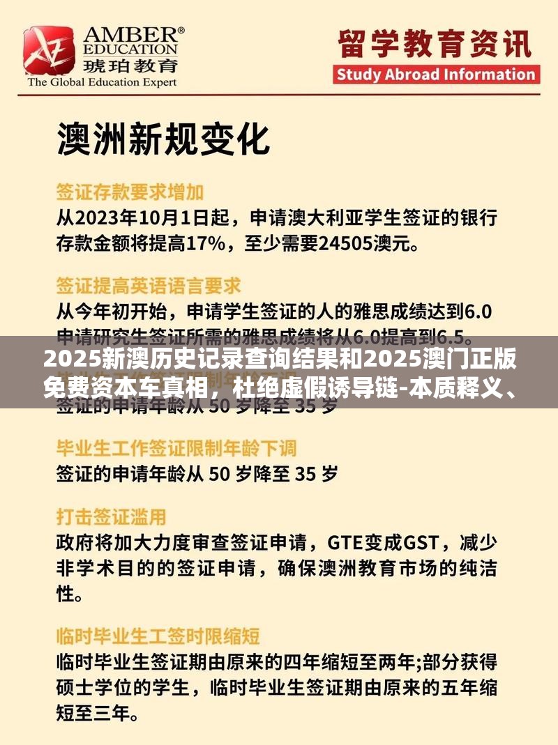 2025新澳歷史記錄查詢結果和2025澳門正版免費資本車真相，杜絕虛假誘導鏈-本質釋義、專家解析解釋與落實