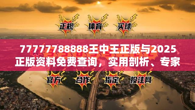 77777788888王中王正版與2025正版資料免費查詢，實用剖析、專家解讀解釋與落實?
