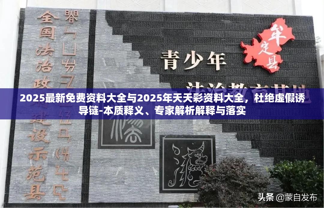 2025最新免費資料大全與2025年天天彩資料大全，杜絕虛假誘導鏈-本質釋義、專家解析解釋與落實