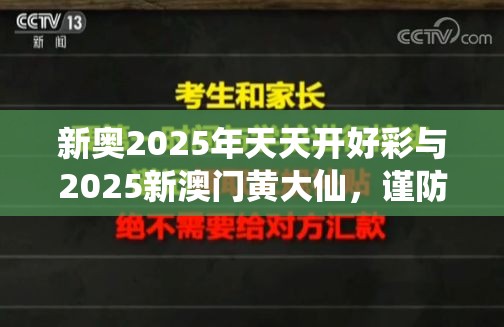 新奧2025年天天開好彩與2025新澳門黃大仙，謹(jǐn)防虛假的障眼法,條理釋義、解釋與落實(shí)