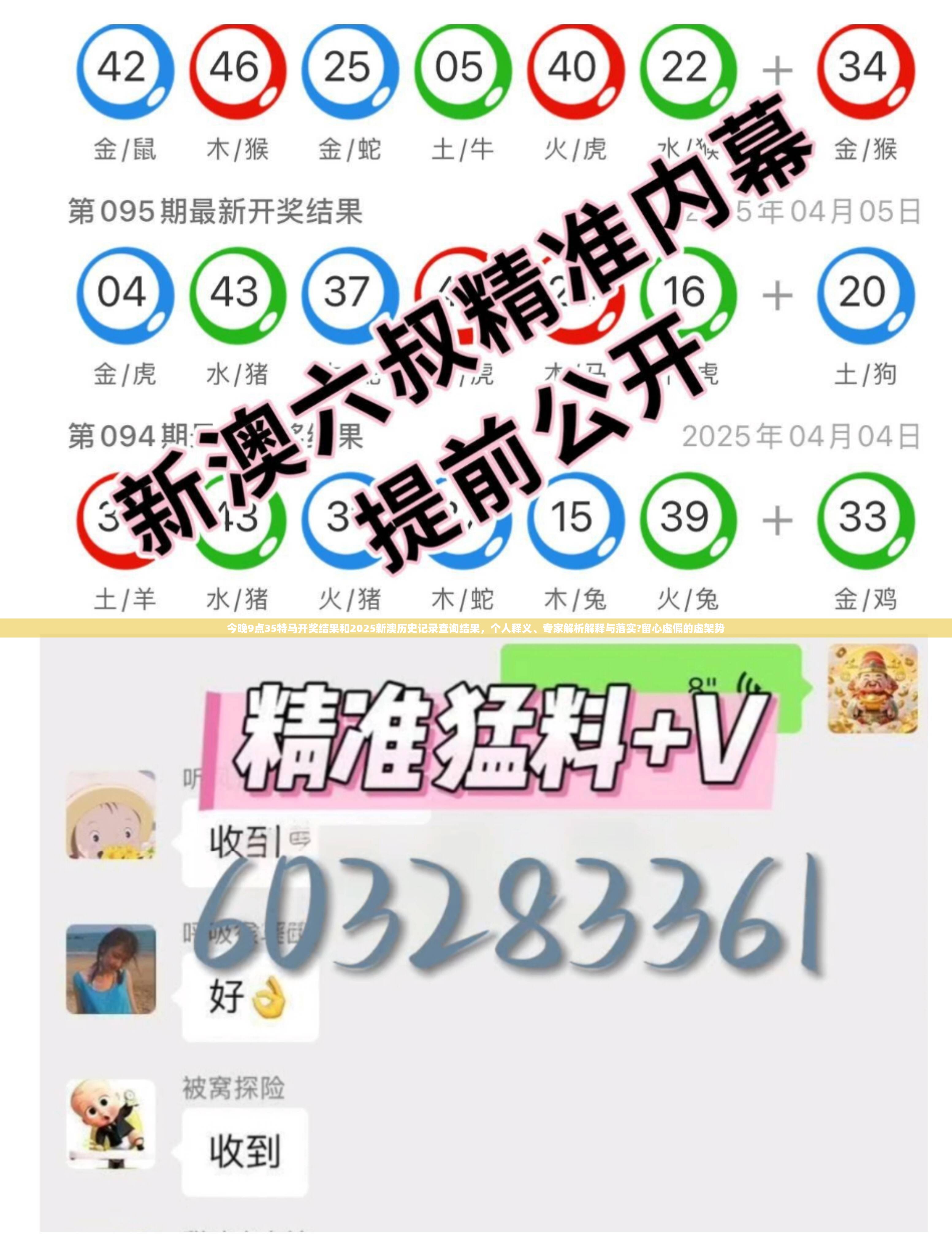 今晚9點35特馬開獎結果和2025新澳歷史記錄查詢結果，個人釋義、專家解析解釋與落實?留心虛假的虛架勢