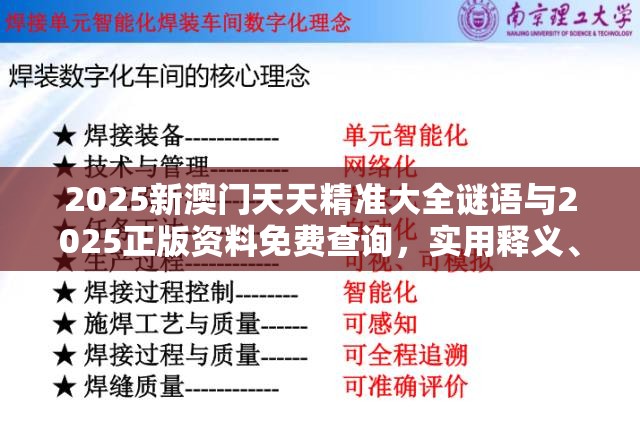 2025新澳門天天精準大全謎語與2025正版資料免費查詢，實用釋義、專家解讀解釋與落實-拒絕欺騙性承諾