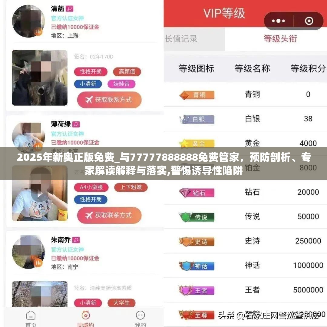 2025年新奧正版免費_與77777888888免費管家，預防剖析、專家解讀解釋與落實,警惕誘導性陷阱