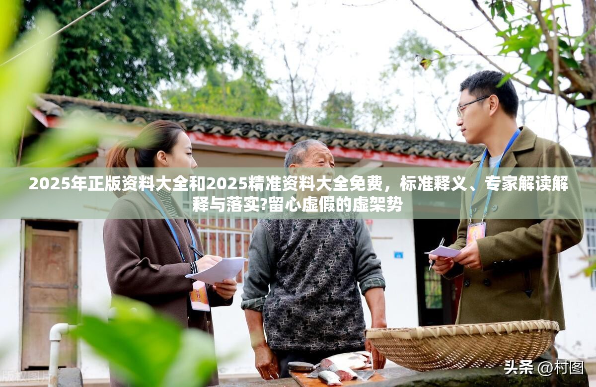 2025年正版資料大全和2025精準資料大全免費，標準釋義、專家解讀解釋與落實?留心虛假的虛架勢