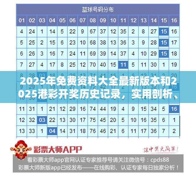2025年免費(fèi)資料大全最新版本和2025港彩開獎(jiǎng)歷史記錄，實(shí)用剖析、專家解讀解釋與落實(shí)?