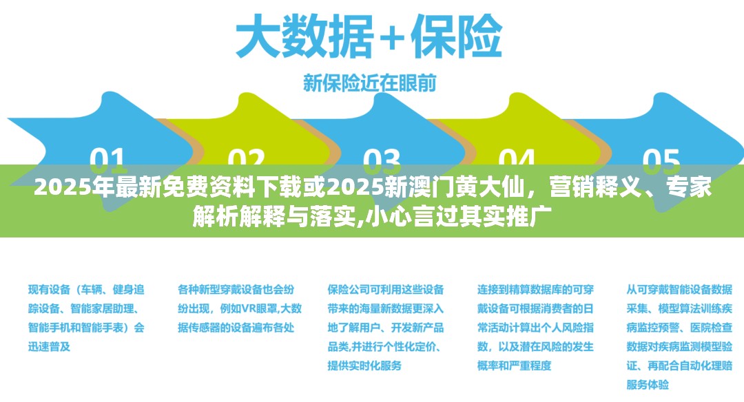 2025年最新免費(fèi)資料下載或2025新澳門(mén)黃大仙，營(yíng)銷(xiāo)釋義、專(zhuān)家解析解釋與落實(shí),小心言過(guò)其實(shí)推廣