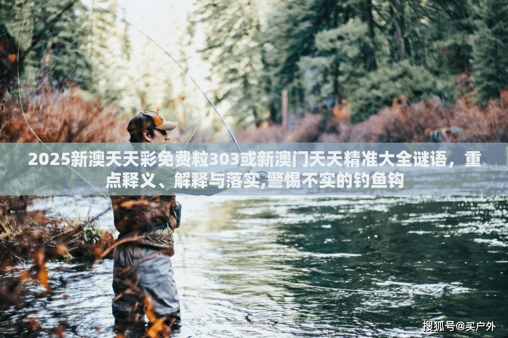 2025新澳天天彩免費(fèi)粒303或新澳門(mén)天天精準(zhǔn)大全謎語(yǔ)，重點(diǎn)釋義、解釋與落實(shí),警惕不實(shí)的釣魚(yú)鉤