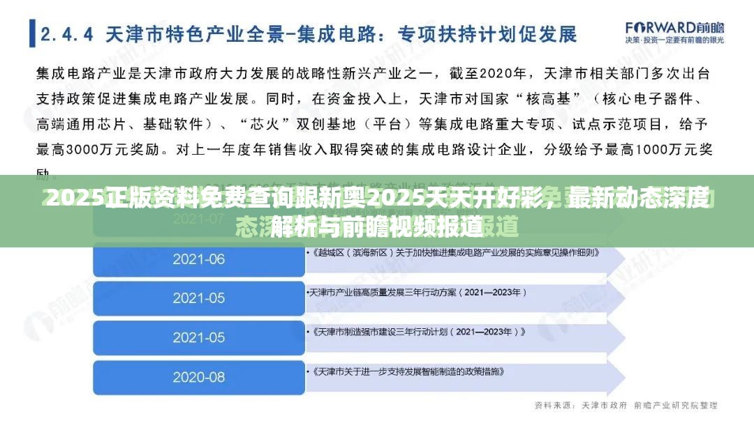 2025正版資料免費(fèi)查詢(xún)跟新奧2025天天開(kāi)好彩，最新動(dòng)態(tài)深度解析與前瞻視頻報(bào)道