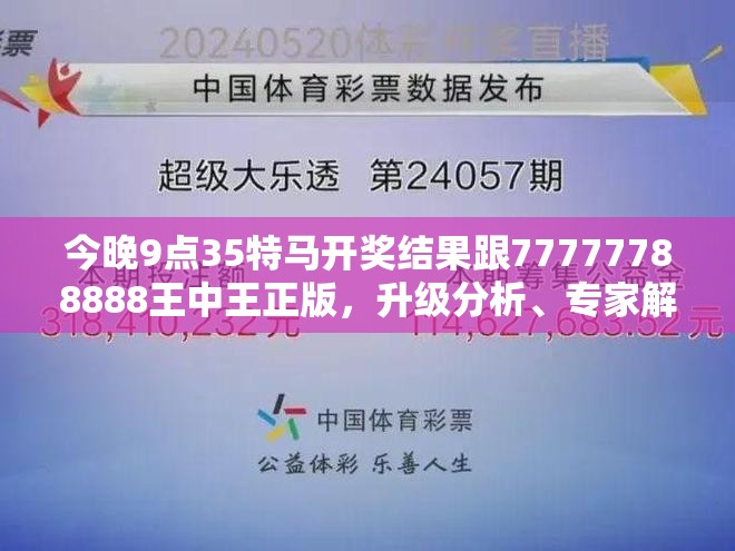 今晚9點35特馬開獎結果跟77777788888王中王正版，升級分析、專家解讀解釋與落實,謹防華而不實包裝